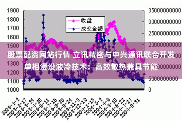 股票配资网站行情 立讯精密与中兴通讯联合开发单相浸没液冷技术：高效散热兼具节能