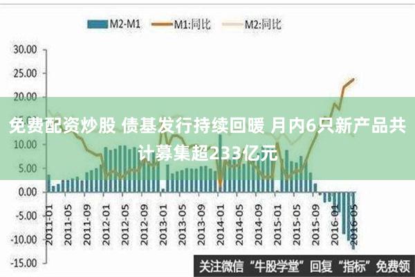 免费配资炒股 债基发行持续回暖 月内6只新产品共计募集超233亿元